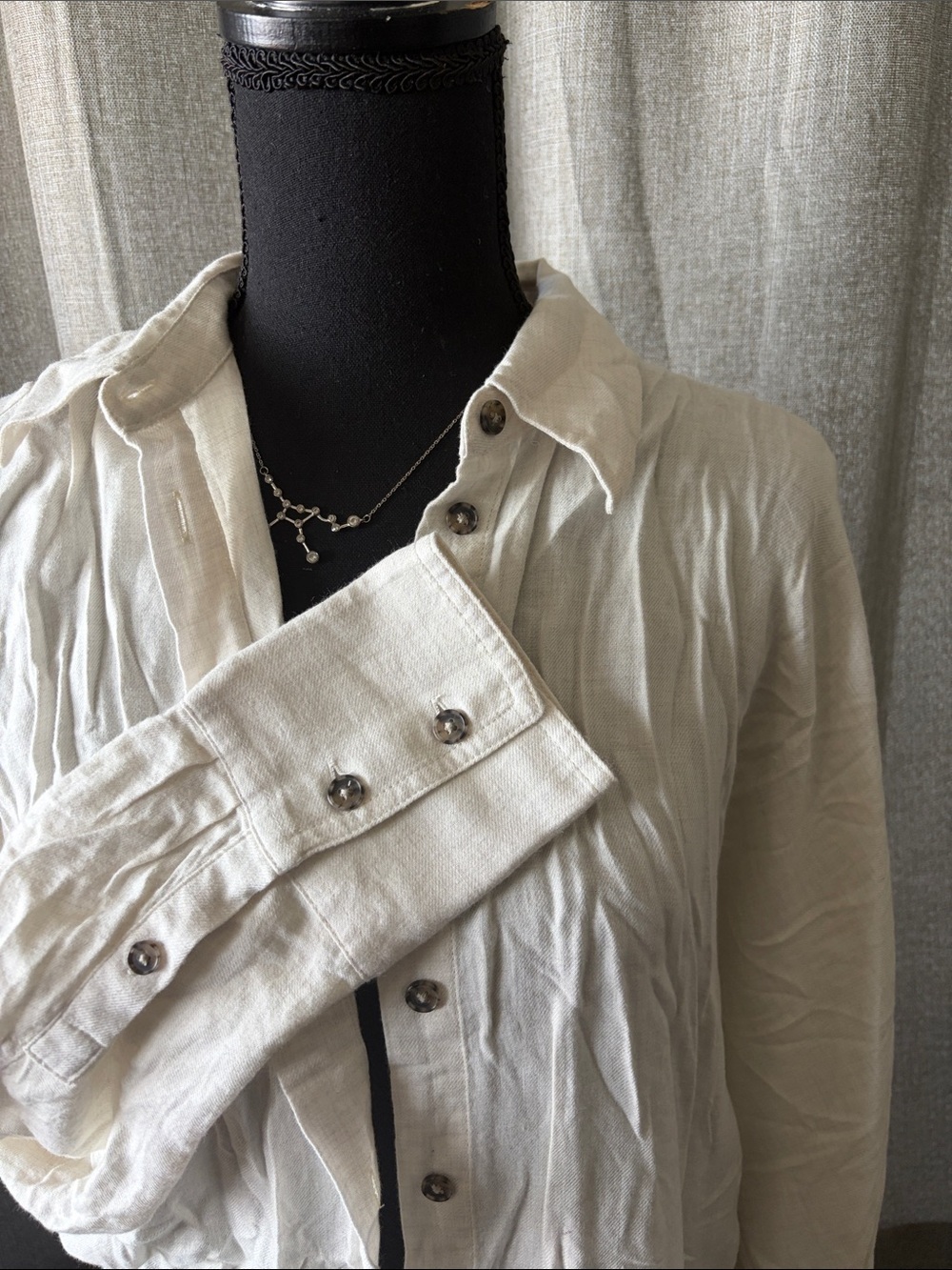 Madewell White Lightweight Shirt Jacket - Picture 3 of 6